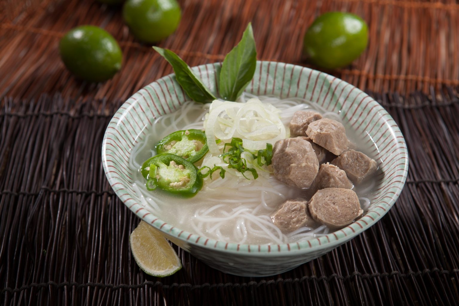 #36 Beef Meatball Rice Noodle Soup – Kaiju Noodle House
